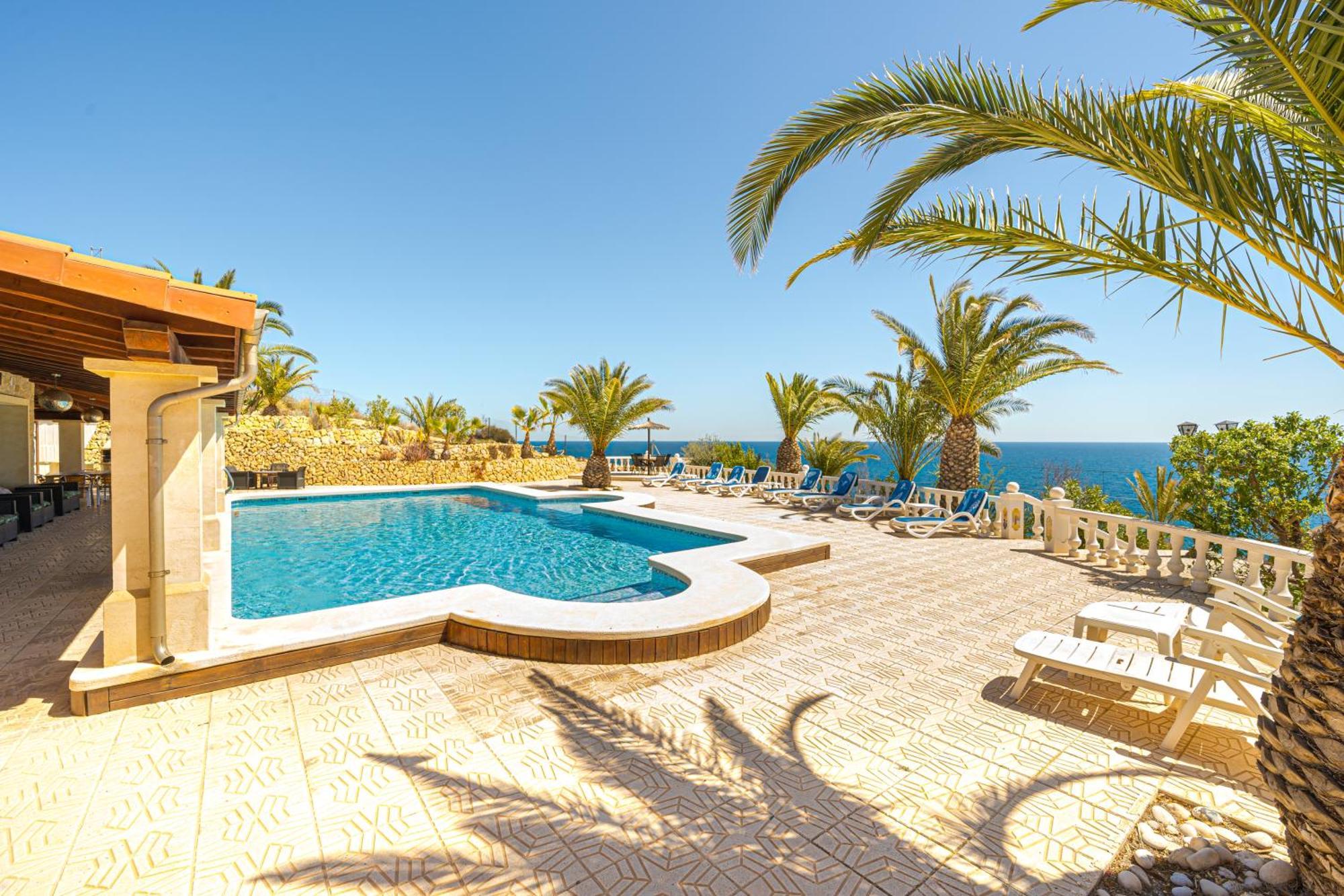 Stunning Villa Carichel Blanc บิยาโฮโยซา ภายนอก รูปภาพ